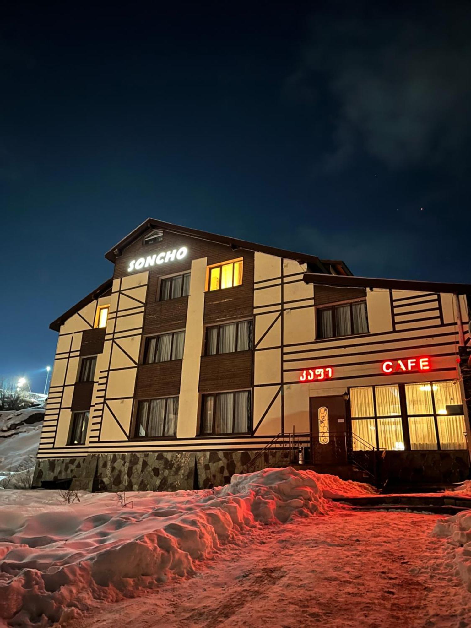 Soncho Gudauri Hotel Екстериор снимка