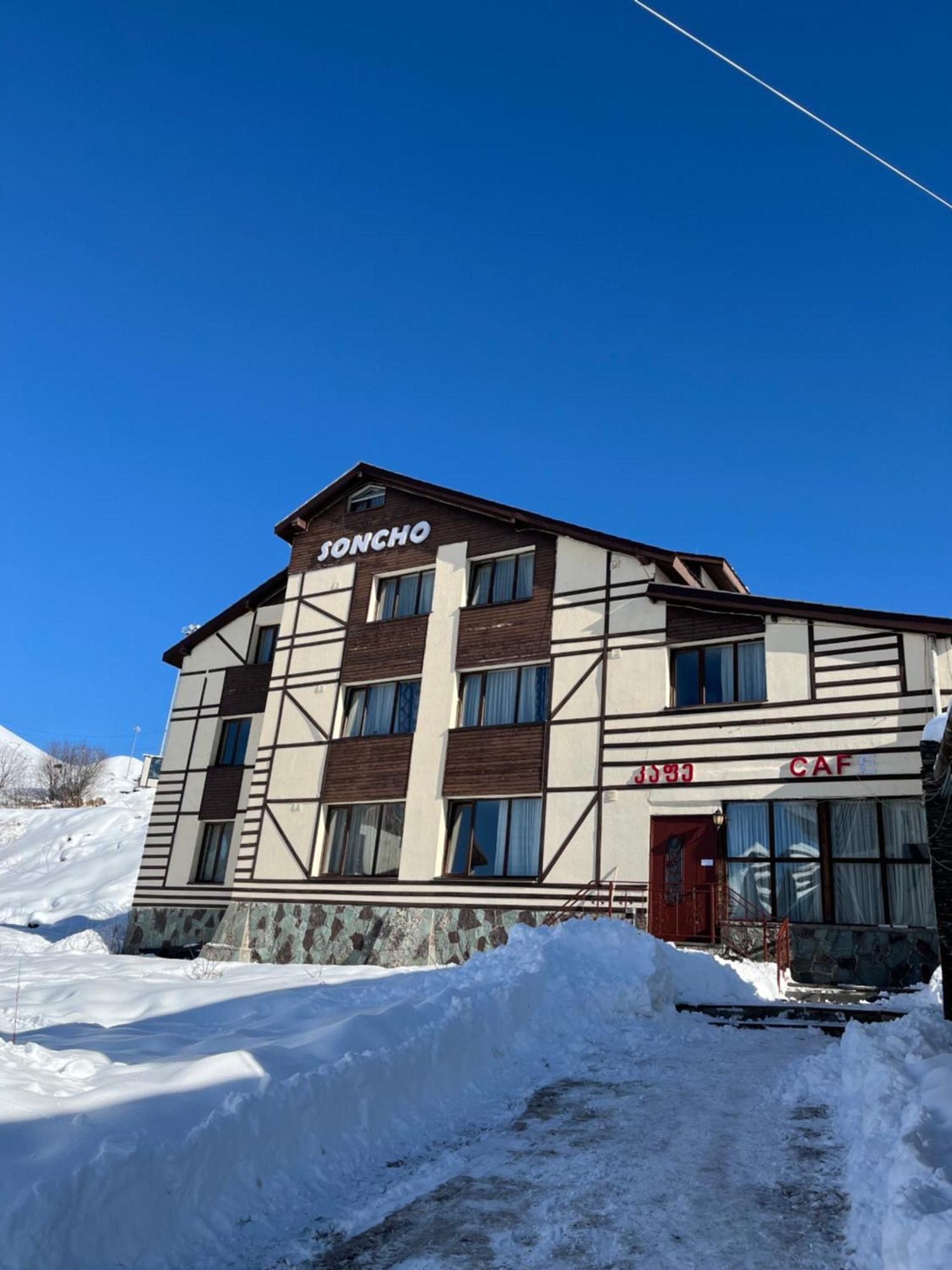 Soncho Gudauri Hotel Екстериор снимка