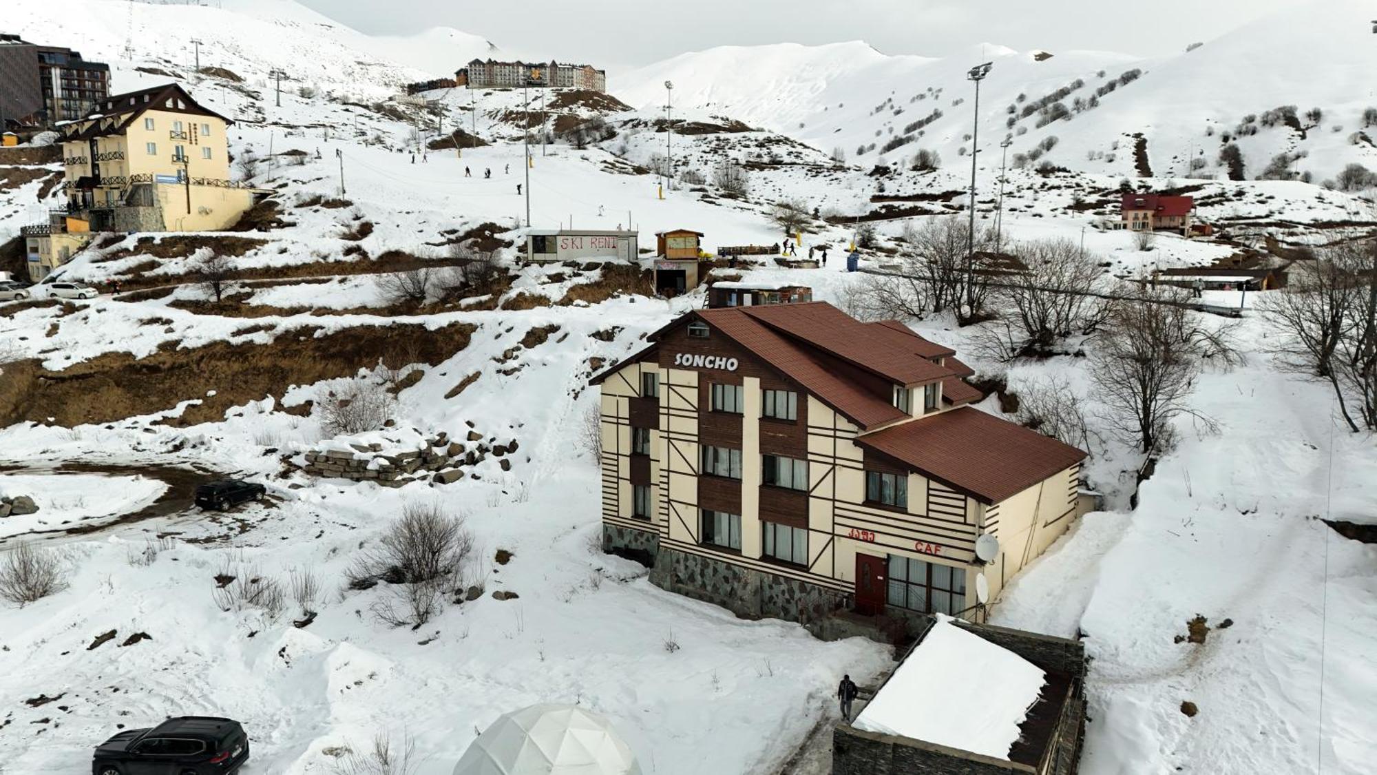 Soncho Gudauri Hotel Екстериор снимка